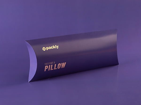 Pillow box for clothing and accessories