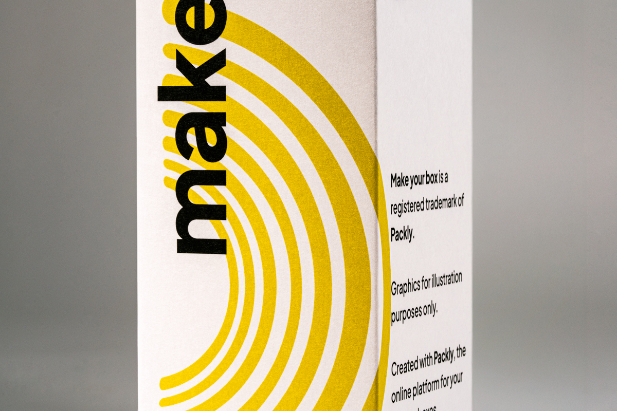 New material: Natural white cardboard